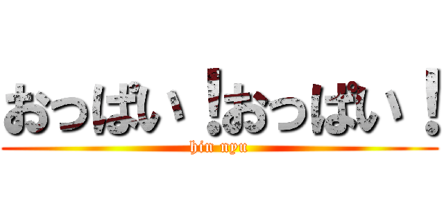 おっぱい！おっぱい！ (hin nyu)