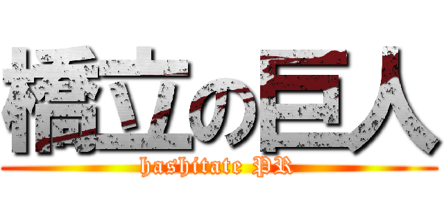 橋立の巨人 (hashitate PR)