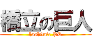 橋立の巨人 (hashitate PR)