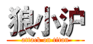 狼小沪 (attack on titan)