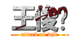 王俊恺 (attack of wjk)