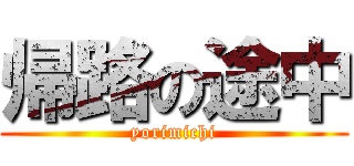 帰路の途中 (yorimichi)