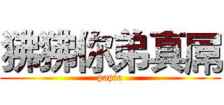 狒狒你弟真屌 (papio)
