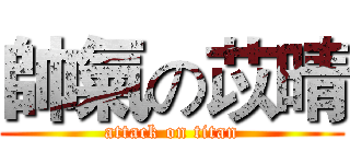 帥氣の苡晴 (attack on titan)