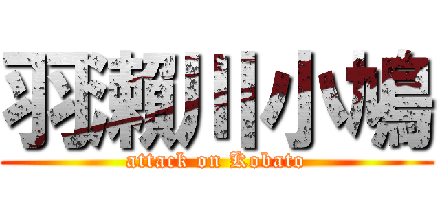 羽瀨川小鳩 (attack on Kobato)