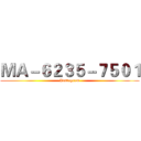 ＭＡ－６２３５－７５０１ (Instagram)