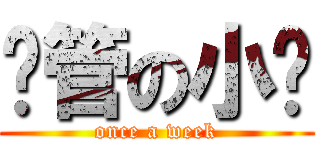 撸管の小马 (once a week)