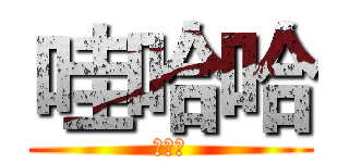 哇哈哈 (就不去)