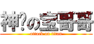 神级の宝哥哥 (attack on titan)