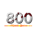 ８００ (Thank You)