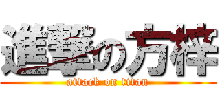 進撃の方梓 (attack on titan)