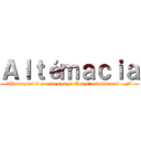 Ａｌｔéｍａｃｉａ ("Pourquoi il y a du sang ? Qui s'est fait mal ...?")