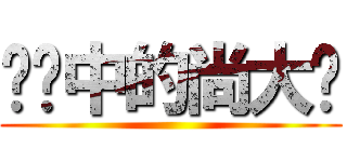 传说中的尚大爷 ()