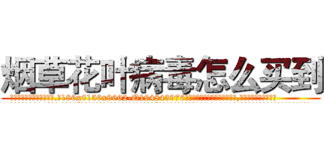 烟草花叶病毒怎么买到 (烟草花叶病毒怎么买到【电.话186x0156x9662-Q194843976林氏药业】我们做的是长期生意,靠的是老客户长期支持
参考消息网2月20日报道 韩媒称，“剩女多、离婚率高的城市，房价一定会上涨。”这是中国经济学家金岩石2016年12月参加在上海举行的房地产相关论坛时说的话。
)
