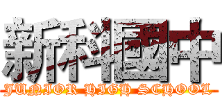 新科國中 (JUNIOR HIGH SCHOOL)