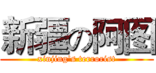 新疆の阿图 (xinjing's terrorist)
