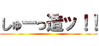 しゅーっ造ッ！！ ()