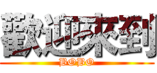 歡迎來到 (BOBO)