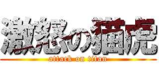 激怒の猫虎 (attack on titan)
