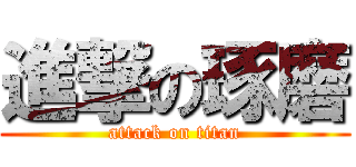 進撃の琢磨 (attack on titan)