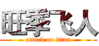 旺季飞人 (attack on titan)