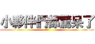 小夥伴們都驚呆了 (！！！)