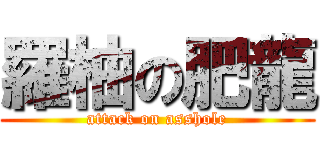 羅柚の肥龍 (attack on asshole)