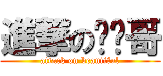 進撃の丽丽哥 (attack on beautiful)