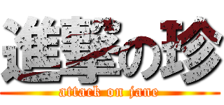進撃の珍 (attack on jane)