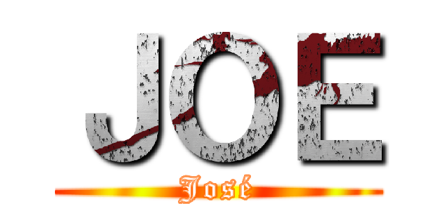 ＪＯＥ (José)