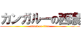カンガルーの西濃 (attack on titan)