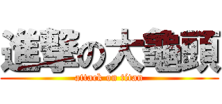 進撃の大龜頭 (attack on titan)