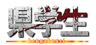県学生 (kengakusei)