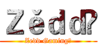 Ｚěｄｄ♞ (Zedd Gaming♞)