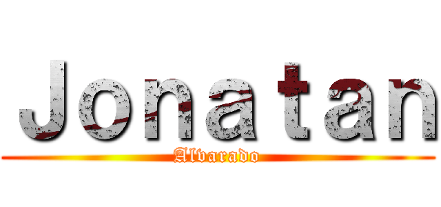 Ｊｏｎａｔａｎ (Alvarado)