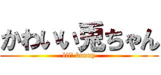 かわいい兎ちゃん (lil\' bunny)