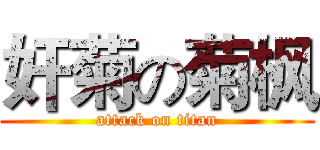 奸菊の菊枫 (attack on titan)