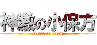 神激の小保方 (attack on titan)