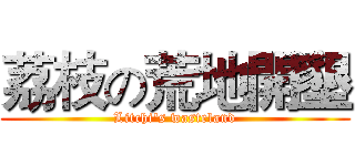 荔枝の荒地開墾 (Litchi's wasteland)