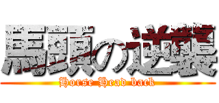 馬頭の逆襲 (Horse Head back)