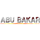 ＡＢＵ ＢＡＫＡＲ (KAMAR 1)