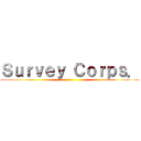 Ｓｕｒｖｅｙ Ｃｏｒｐｓ． ()