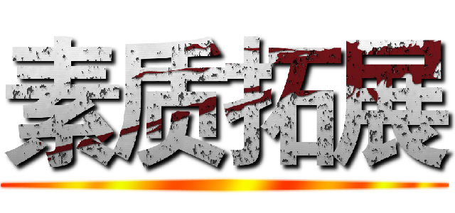 素质拓展 ()