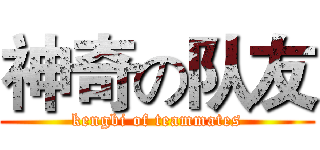 神奇の队友 (kengbi of teammates)