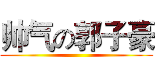 帅气の郭子豪 ()
