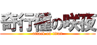 奇行種の咲夜 (attack on titan)