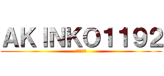 ＡＫＩＮＫＯ１１９２ (よろしく～)