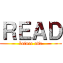 ＲＥＡＤ (before add)