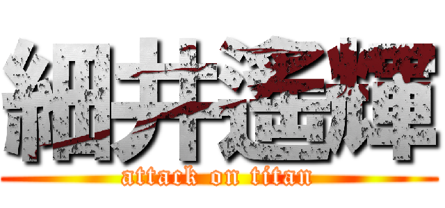 細井遙輝 (attack on titan)