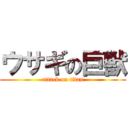 ウサギの巨獣 (attack on titan)